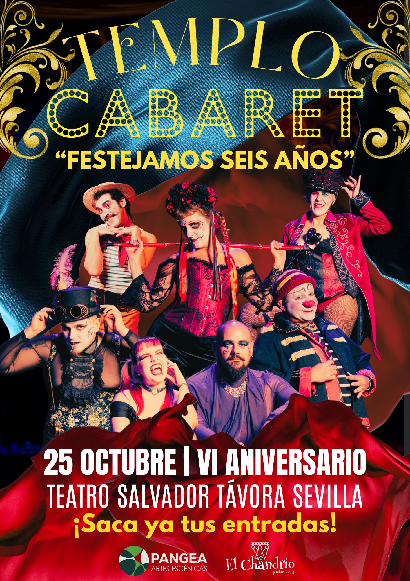 Templo Cabaret 25 Octubre Sevilla